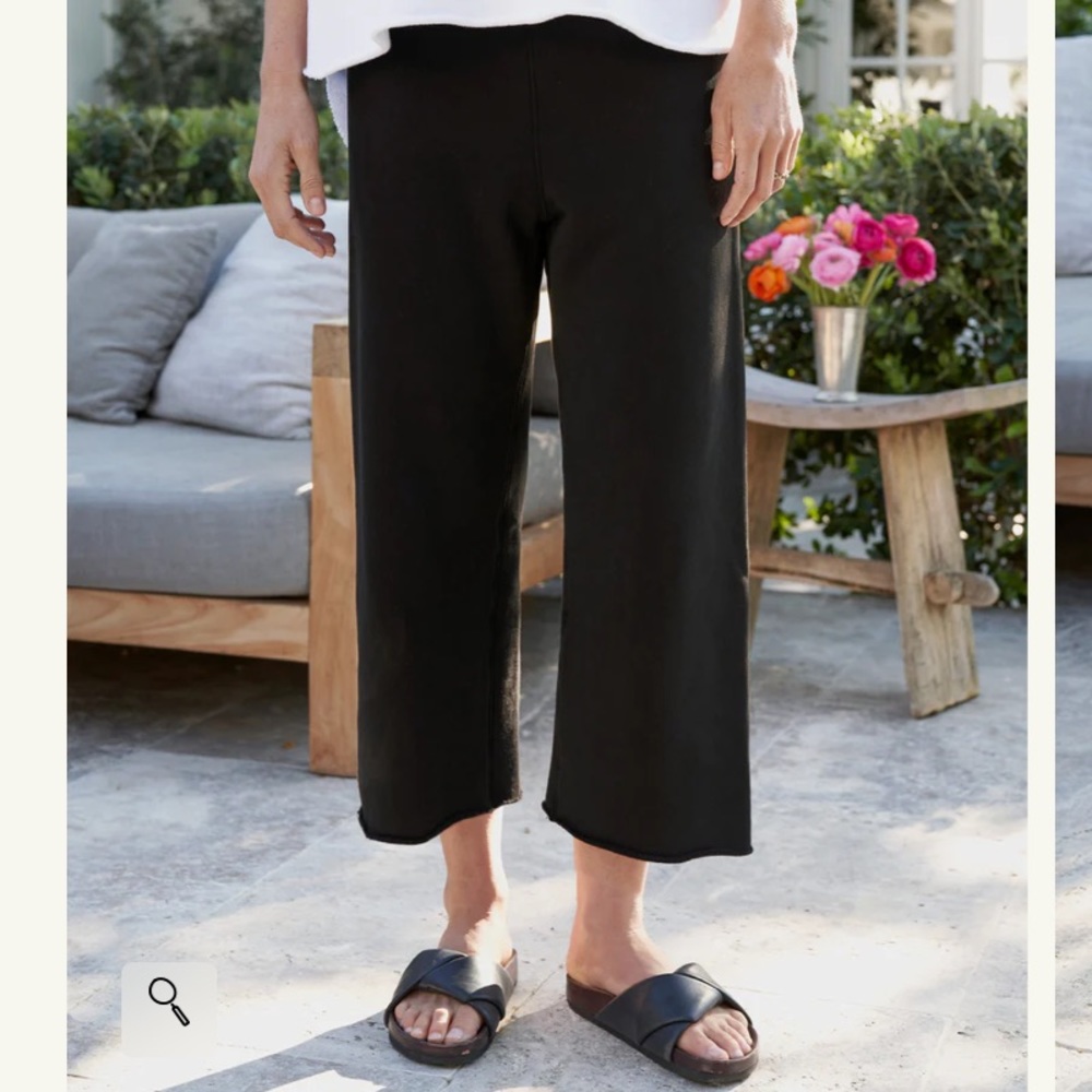 Frank & Eileen Catherine Favorite Sweatpants in Triple Fleece Black